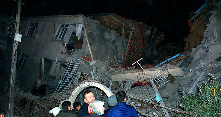 sismo en el este de Turqua