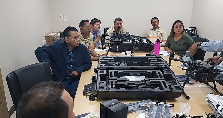El personal de ETESA se capacita para el manejo de drones
