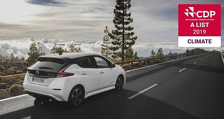 Nissan obtiene el reconocimiento de la CDP por su liderazgo contra el cambio climtico