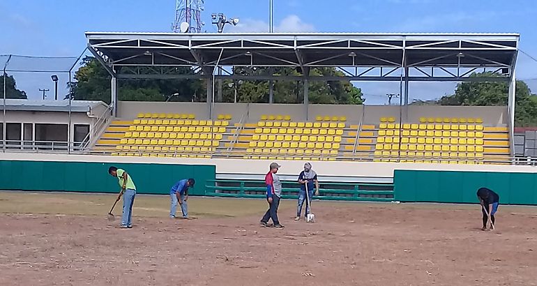 El estadio de bisbol de Pequeas Ligas de Aguadulce