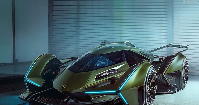 motor Hypercar V12 de Lamborghini
