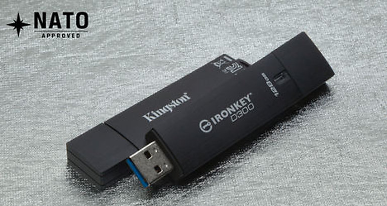 USBs cifrados IronKey D300 de Kingston