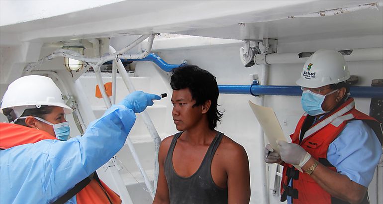MINSA inspecciona barco