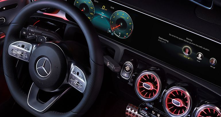 MBUX de MercedesBenz