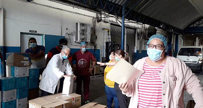 Comunidad juda de Panam entrega insumos mdicos al CHDrAAM