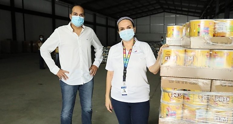 Nestl dona 456 mil porciones de alimentos