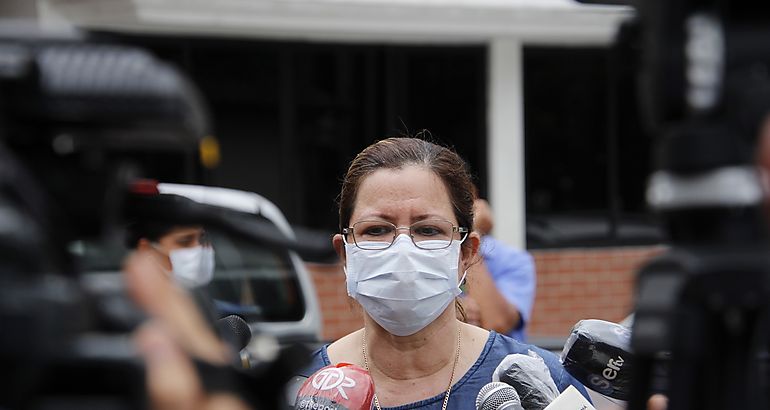 La ministra de Salud Rosario Turner Montenegro
