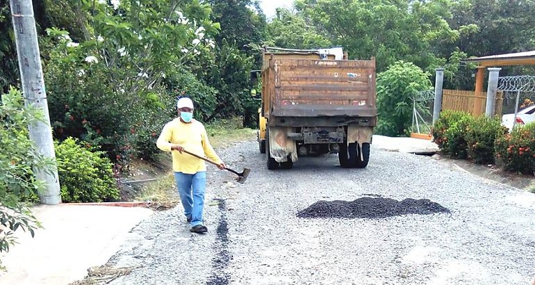 Trabajos de Mantenimiento Val se realizan en la provincia de Chiriqu