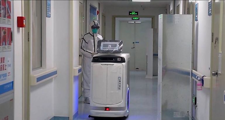 robot desinfectante