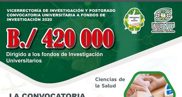 Universidad de Panam anuncia convocatoria Universitaria de Investigacin 2020