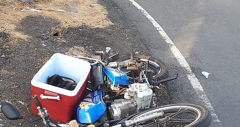Accidente de moto