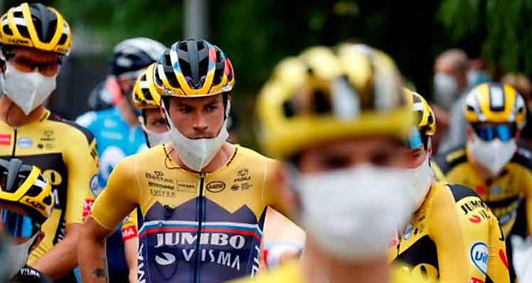 Tour de Francia con Roglic lder