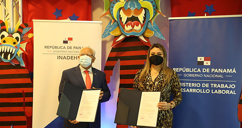 INADEH y MITRADEL firman convenio de cooperacin para garantizar la capacitacin e insercin laboral