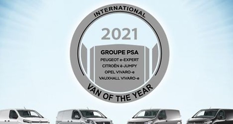 El Groupe PSA gana el premio International Van of the Year 2021