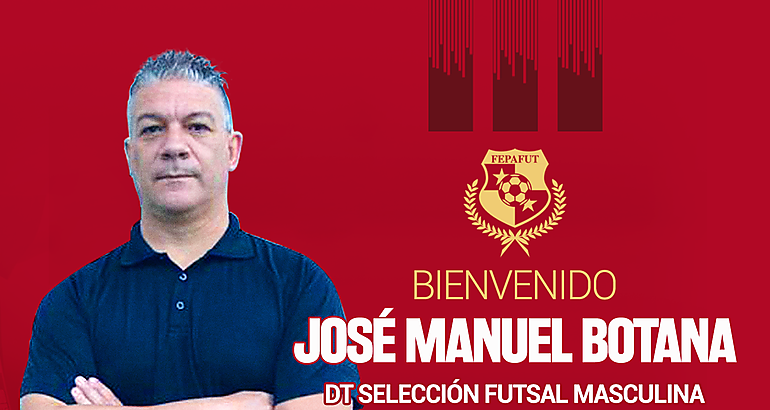 Jos Botana nuevo DT de la seleccin nacional de futsal 