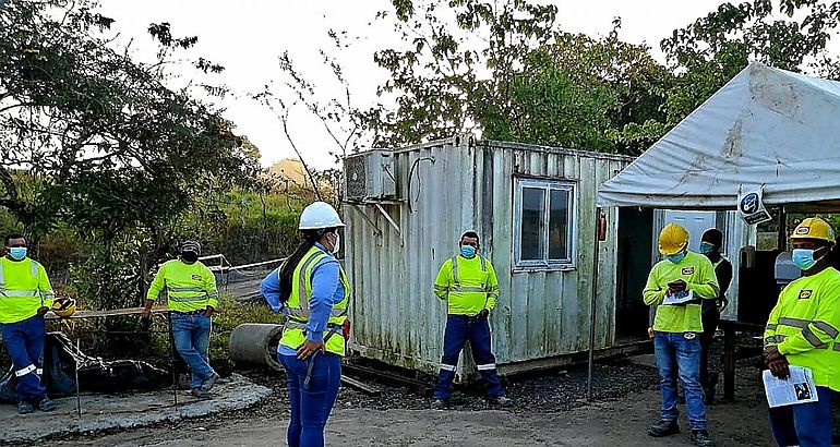 Explican medidas de bioseguridad a trabajadores en proyectos de Veraguas