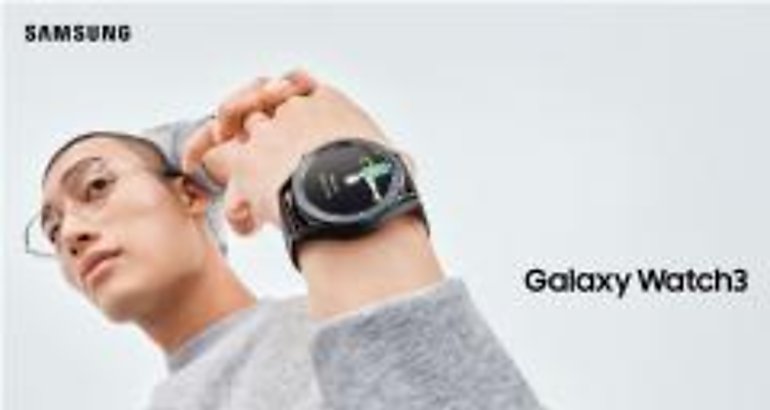 El Galaxy Watch3 funciona con estilo y a favor de tu salud