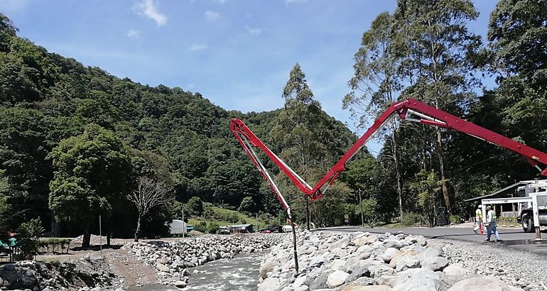 MOP avanza en rehabilitacin de puntos crticos en Bambito distrito de Tierras Altas 