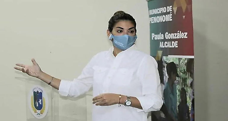 Paula Gonzlez alcaldesa de Penonom