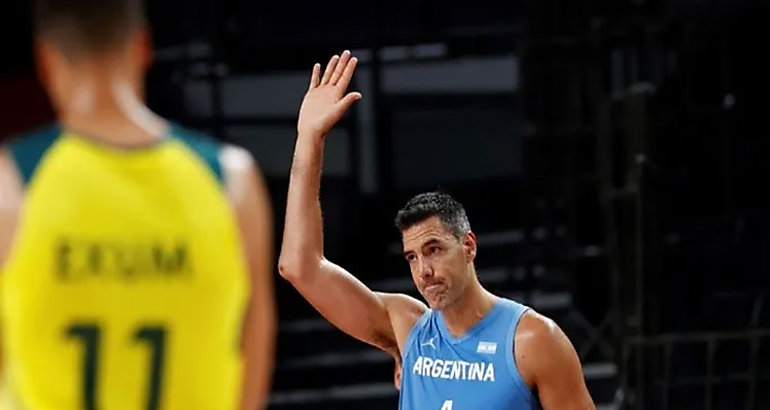 Argentina en despedida a la leyenda Scola 