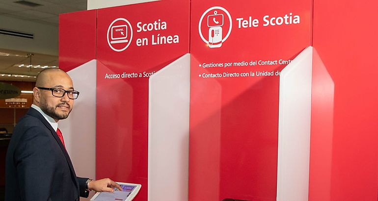 Scotiabank redujo las transacciones en sucursales en casi un 50 en los ltimos tres aos en Panam
