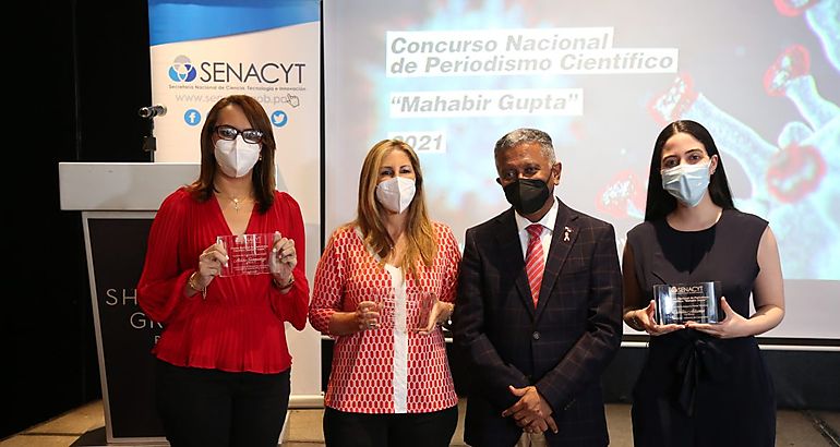 Ganadoras del Concurso Nacional de Periodismo Cientfico Mahabir Gupta