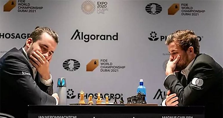 Carlsen y Nepomniachtchi