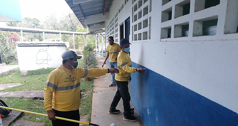 MOP apoya al Plan de reparacin y mantenimiento de escuelas de MEDUCA
