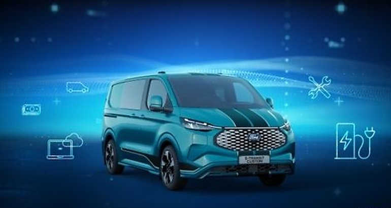 Nueva ETransit Custom elctrica de Ford Pro