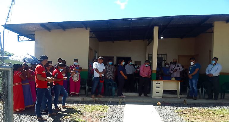 Reinauguran Puesto de Salud de Cerro Pelado en la comarca NgbeBugl