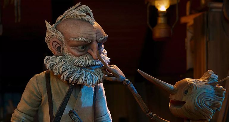 Pinocho de Guillermo del Toro