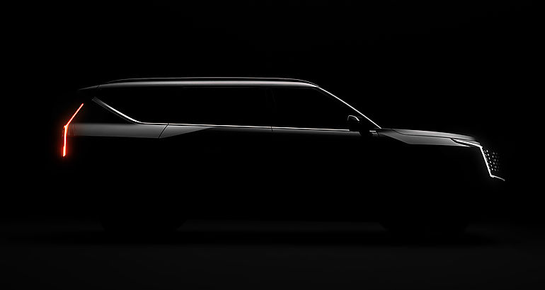 Video teasers del exterior del Kia EV9