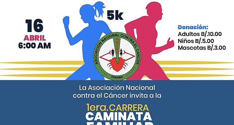 ANCEC Panam organiza la primera carrera Benfica YO CAMINO POR TI