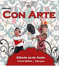 Flamenco Panamá presenta “Con Arte” Flamenco Panamá presenta “Con Arte”